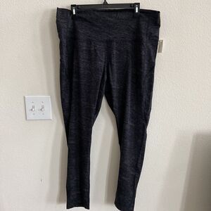 Coreio Legging Full length NWT 3X black & grey